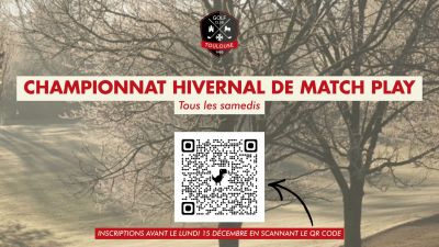 MATCH-PLAYS HIVERNAUX