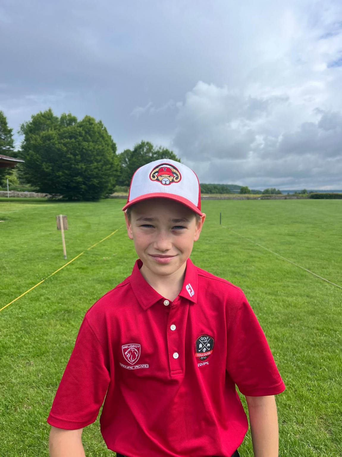 Gabriel BEAUDET, 13 ans, a rejoint le club cette année.