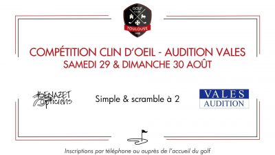 Compétition Clin d'Œil - Audition Vales 2026