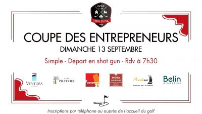 COUPE DES ENTREPRENEURS - Dimanche 13 septembre 2026