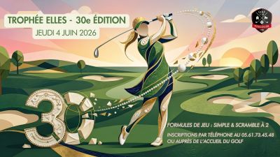 TROPHÉE ELLES - JEUDI 4 JUIN 2026