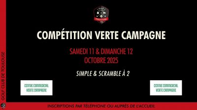 C'était la compétition Verte Campagne 2025