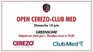 Open Cerezo / Club Med - Dimanche 14 juin