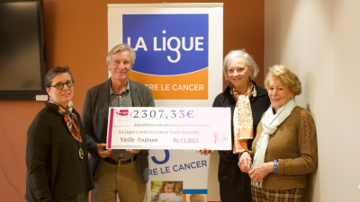 Octobre Rose 2023 - Remise du chèque