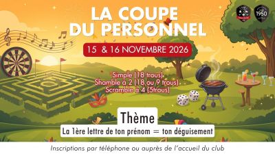 COUPE DU PERSONNEL 2026